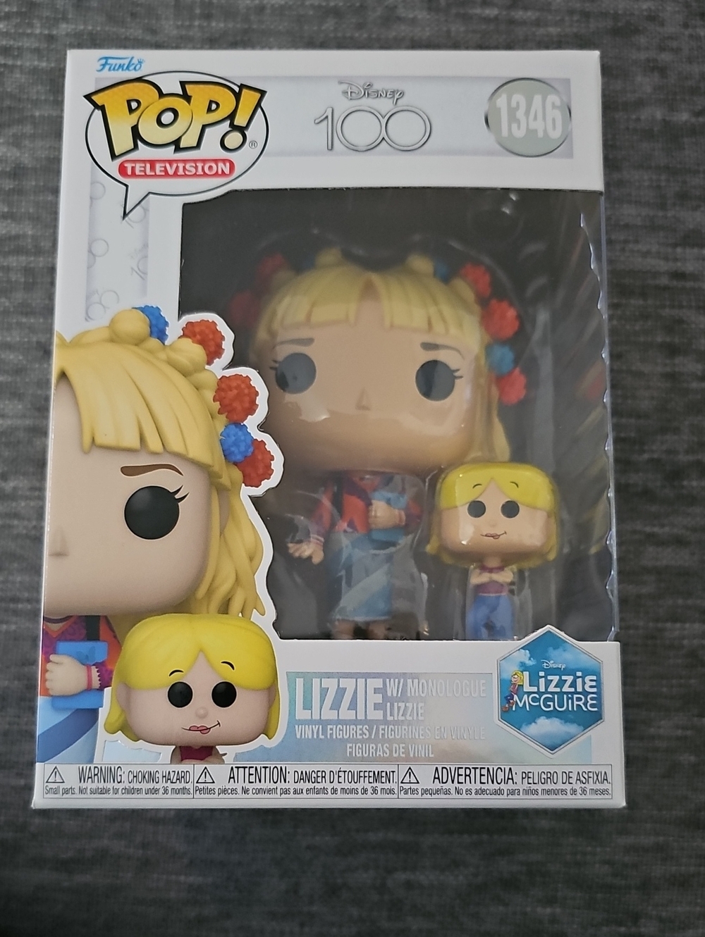 Funko Pop! Television Lizzie McGuire Blonde with Colorful Flowers